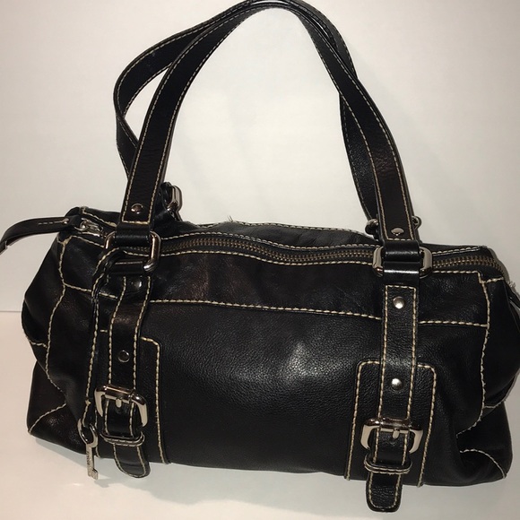 Fossil Handbags - Fossil Black Leather Shoulder Bag - Pre-Owned